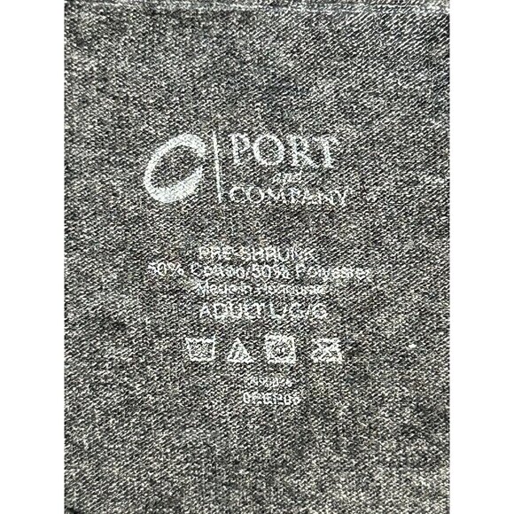 Port & Co. Rock & Roll Hall of Fame Short Sleeve Tee in Gray - Sz L - Picture 4 of 5